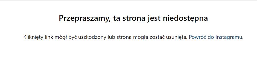 Konto Sylwii Szczepańskiej zostało usunięte