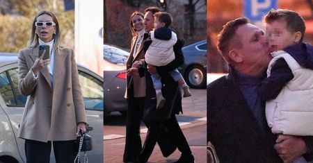 Izabela Janachowska z mężem i synkiem podjeżdżają przed "celebrycką stołówkę" rolls-roycem za 2 MILIONY złotych (ZDJĘCIA)