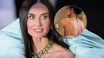 Fani patrzą na plecy Demi Moore i zamierają z niepokoju. "Boję się o ciebie"