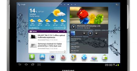 Na wakacje Lodowa kanapka dla tabletów Samsunga