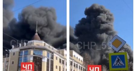Ogromny pożar w Rosji. Kłęby czarnego dymu nad Permem