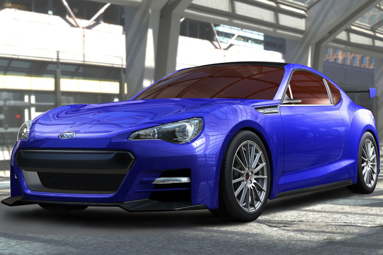 Subaru BRZ Concept - STI to Debut at Los Angeles International Auto Show.  (PRNewsFoto/Subaru of America, Inc.)