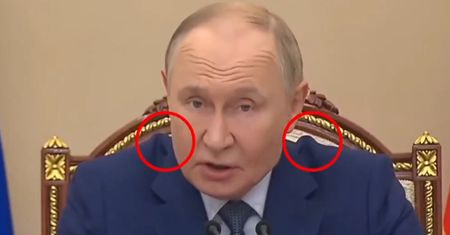 Nagranie z Putinem. Wszyscy patrzyli na jego garnitur