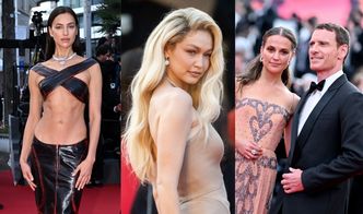 Gwiazdy walczą o uwagę w Cannes: Irina Shayk, Gigi Hadid, Alicia Vikander z mężem... (ZDJĘCIA)