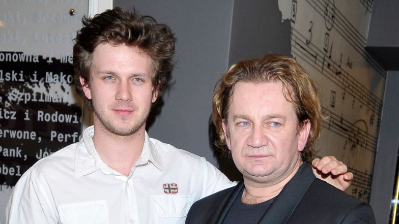 Antek Królikowski zabrał ukochaną na grób Pawła Królikowskiego