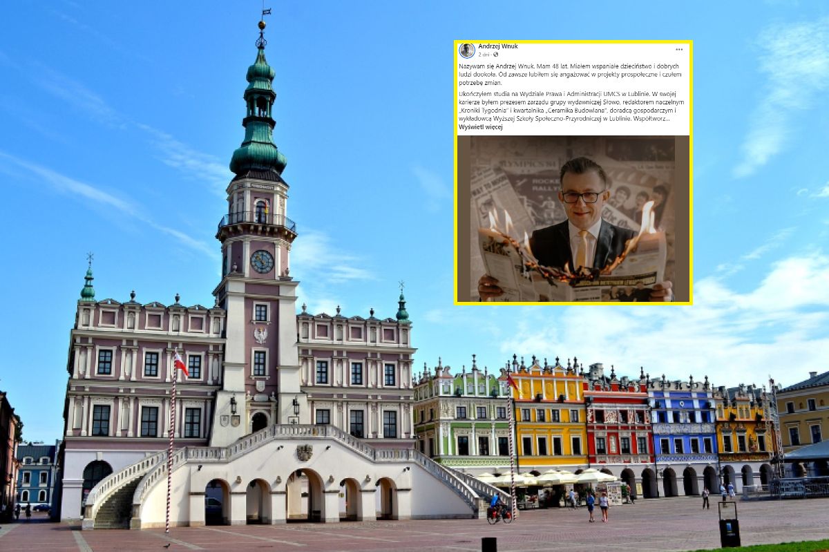 Prezydent Zamościa spalił lokalną gazetę? Internauci oburzeni