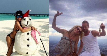 "Żona Hollywood" i Rinke Rooynes pojechali na urlop (FOTO)