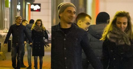 TYLKO U NAS: Misiek Koterski i Marcela Leszczak CAŁUJĄ SIĘ na ulicy! (ZDJĘCIA)