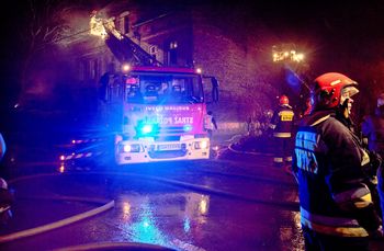 Pożar w ośrodku Lawendowa Przystań. Ewakuowano 19 osób