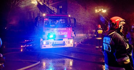 Pożar w ośrodku Lawendowa Przystań. Ewakuowano 19 osób