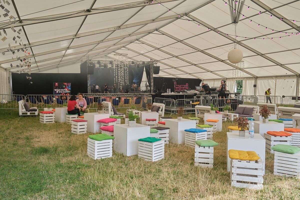Scena festiwalu Wschód Kultury - Inne Brzmienia 2022 LUBLIN