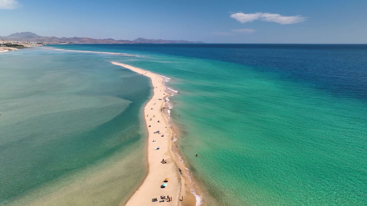 Fuerteventura kusi piaszczystymi plażami