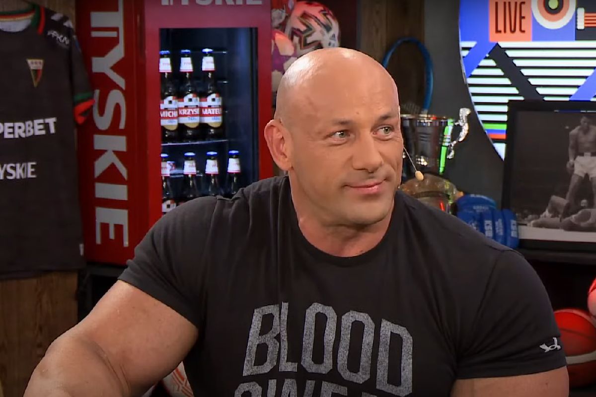 Na zdjęciu: Robert "Hardkorowy Koksu" Burneika