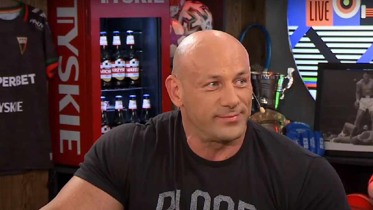 Na zdjęciu: Robert "Hardkorowy Koksu" Burneika