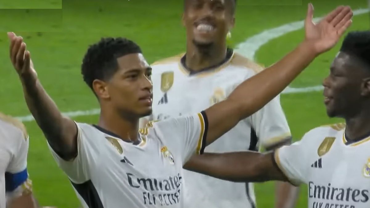 Jude Bellingham w barwach Realu Madryt