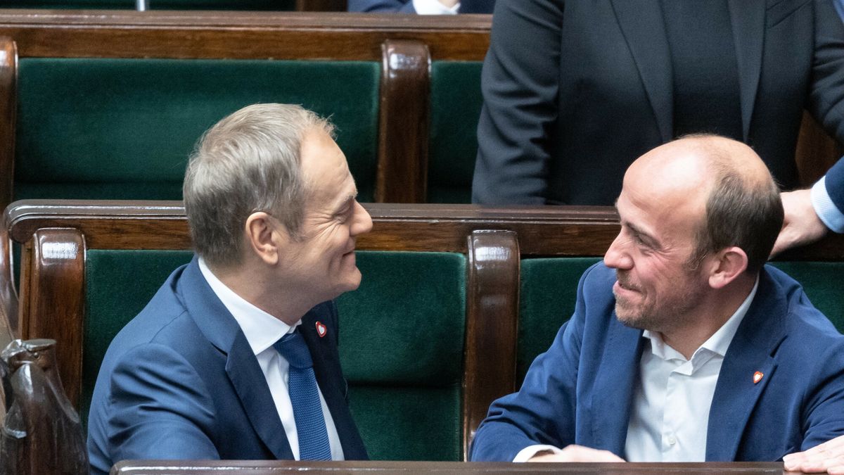 3. posiedzenie Sejmu X kadencji
18.01.2024 Warszawa 3. posiedzenie Sejmu X kadencji Fot. Jacek Dominski/REPORTER
N/z: Donald Tusk, Borys Budka
Jacek Dominski/REPORTER