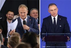 Dudzie dostało się ze sceny. Tusk uderzył w prezydenta