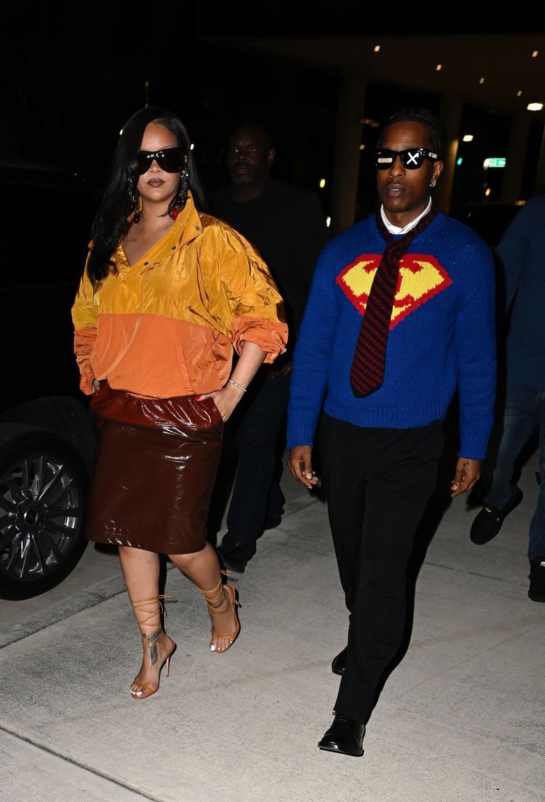 Rihanna i Asap Rocky na imprezie Ray-Ban w Miami