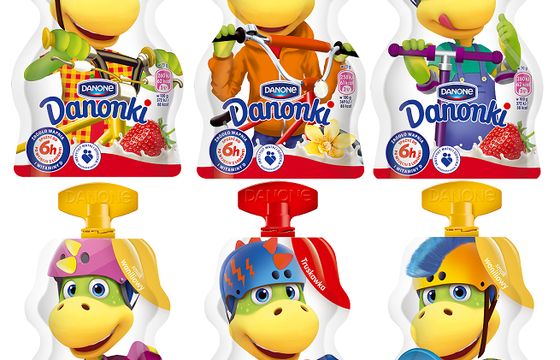 Danonki w saszetkach reklamowane „na więcej zabawy poza domem”