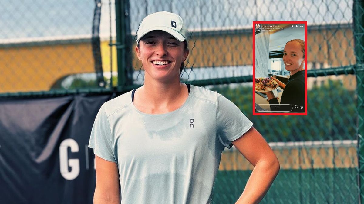 Iga Świątek w trakcie przygotowań do WTA Finals w Cancun