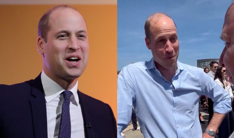 Prince William's cheeky banter delights tourist couple in Cornwall