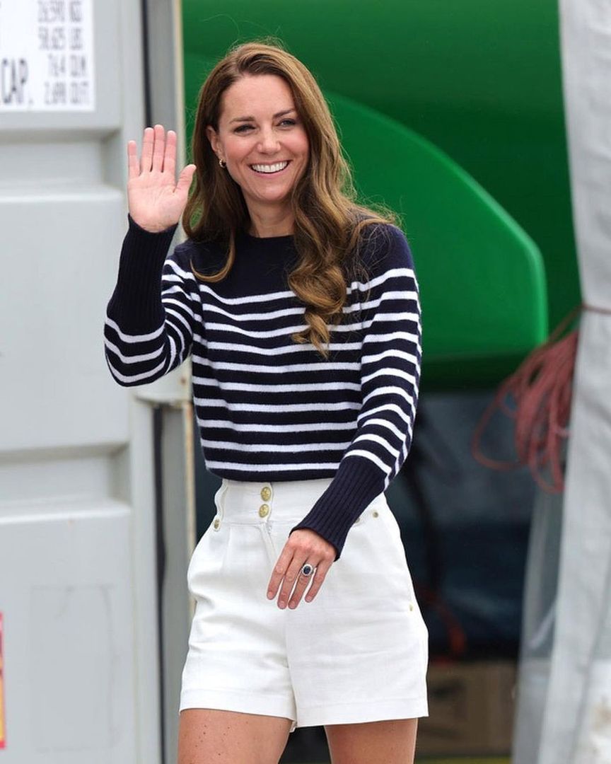 Księżna Kate lubi styl marynistyczny