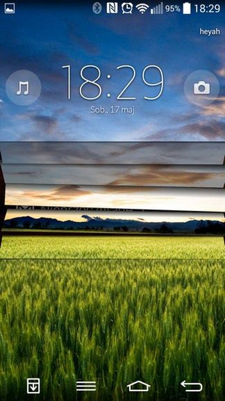 Xperia Z Lockscreen