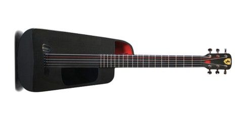 Akustyczna gitara w stylu Ferrari: wykonana z włókna węglowego