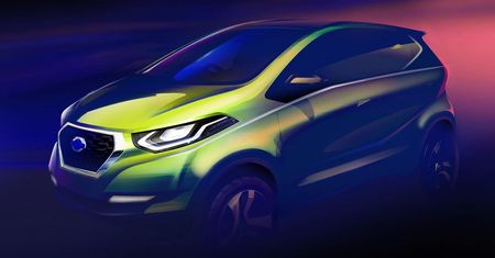 Nowy koncept Datsuna - pierwszy szkic