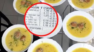10 porcji obiadu. Zdradziła, ile wydała. Lepiej usiądźcie