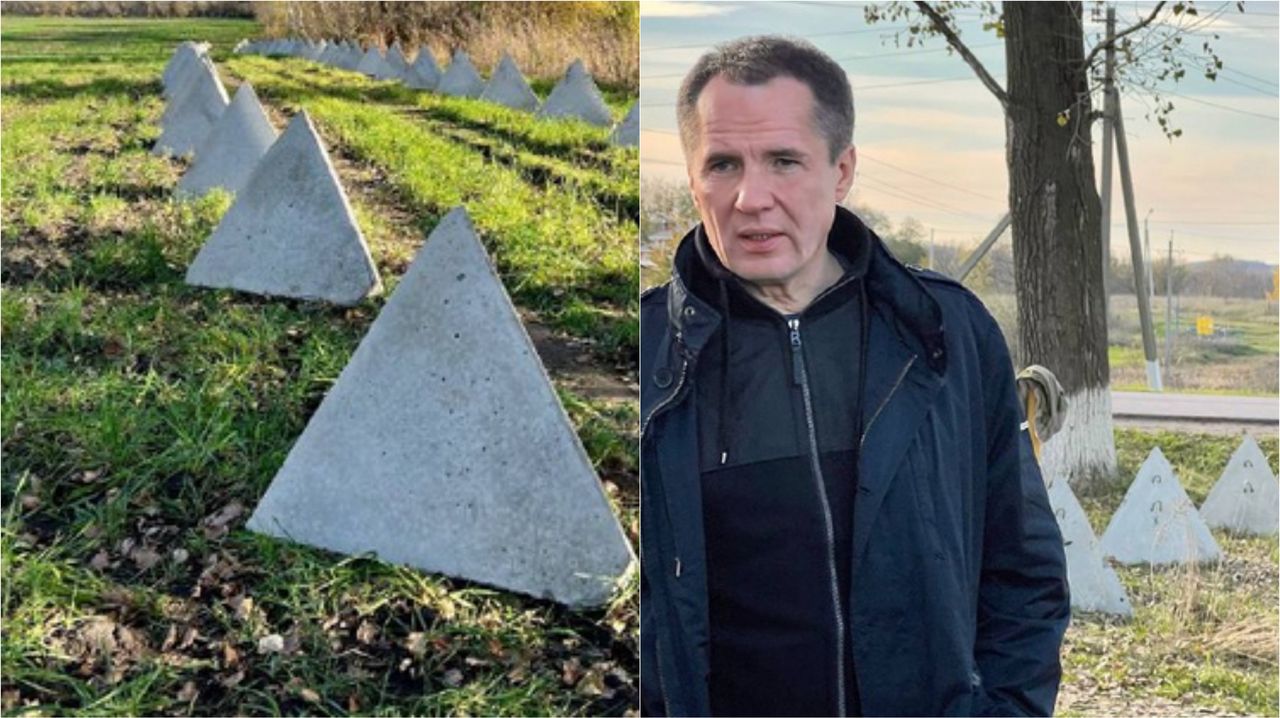 "Zęby smoka" tuż przy granicy z Ukrainą. Tak Rosjanie chcą się obronić