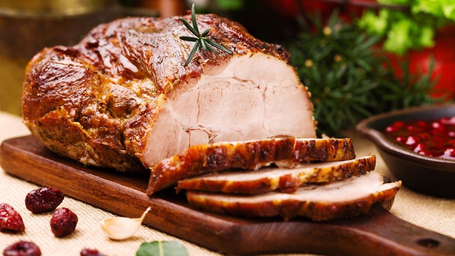 Schab pieczony w rękawie