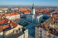 Na zdjęciu centrum Kalisza