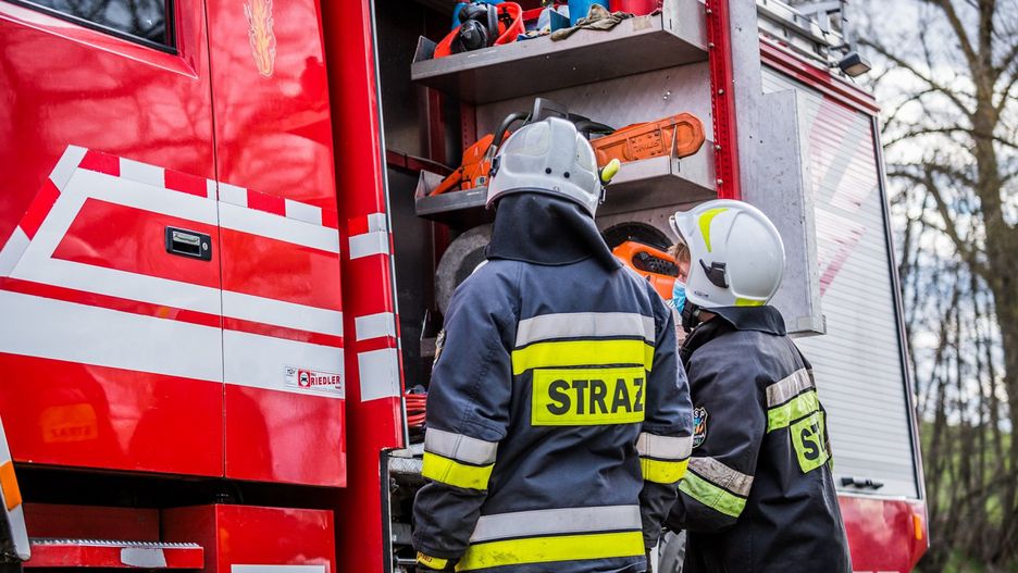 W pożarze w Jaraczu (woj. wielkopolskie) zginął mężczyzna