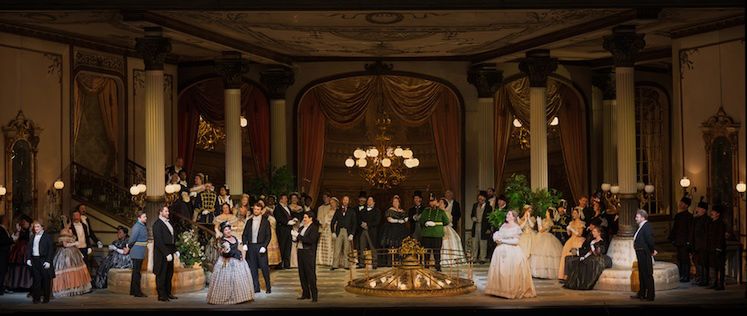 Scena z „Arabelli” © Jonaothan Tichler / Met Opera