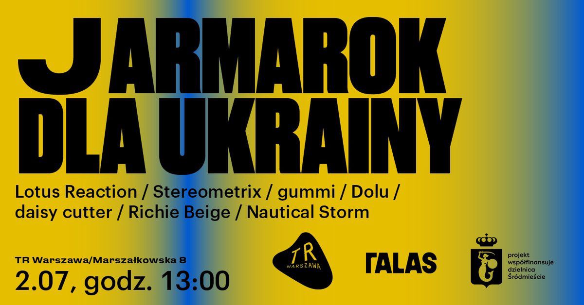 У Варшаві пройде благодійний проєкт "Ярмарок для України"