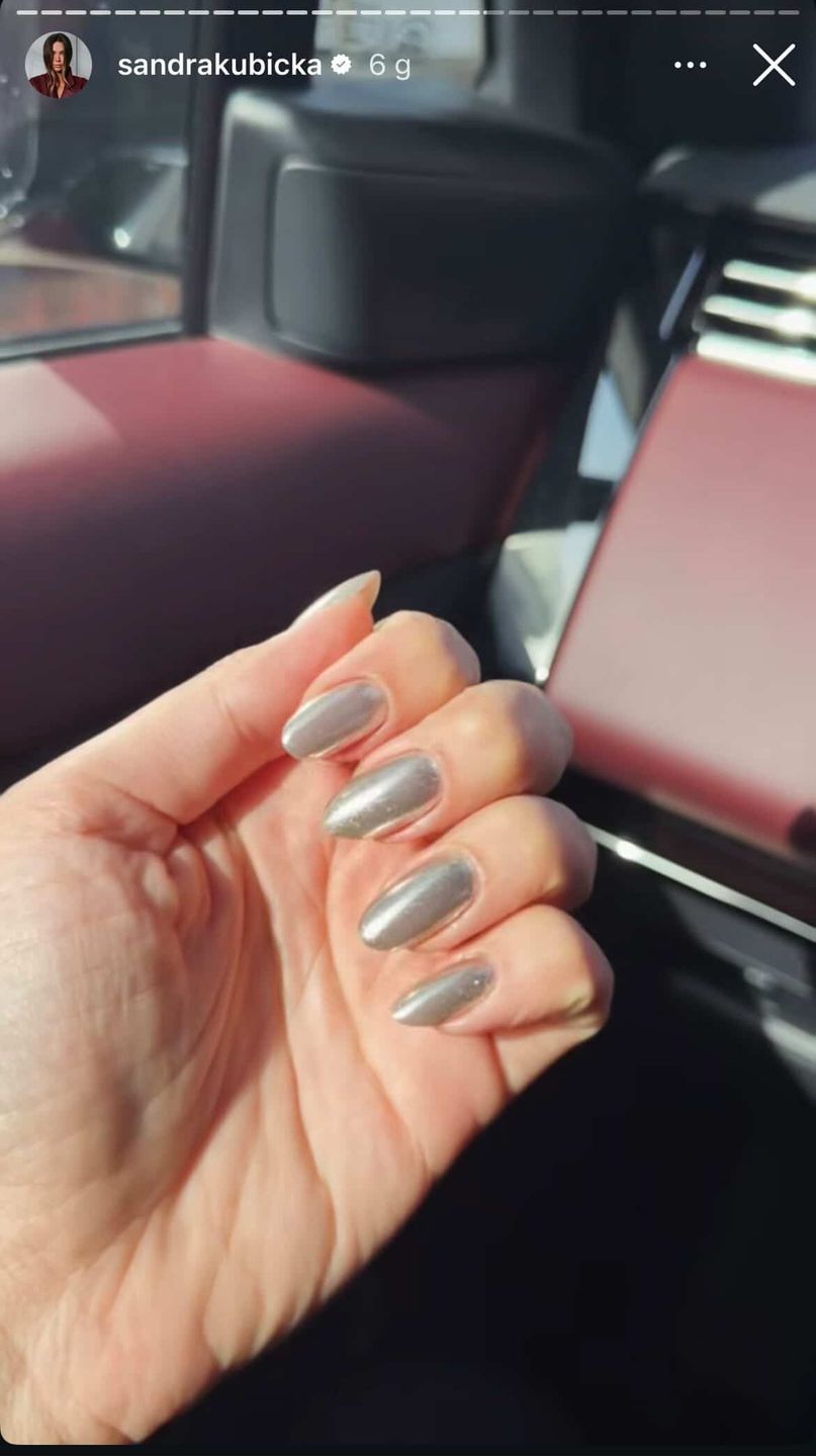 Sandra Kubicka pochwaliła się nowymi paznokciami na wiosnę