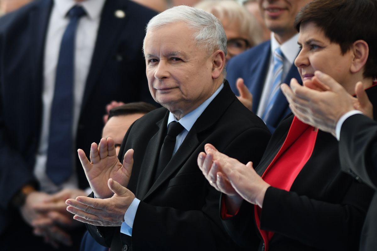 Nowy sondaż dla WP. Partia Jarosława Kaczyńskiego wygrywa w cuglach