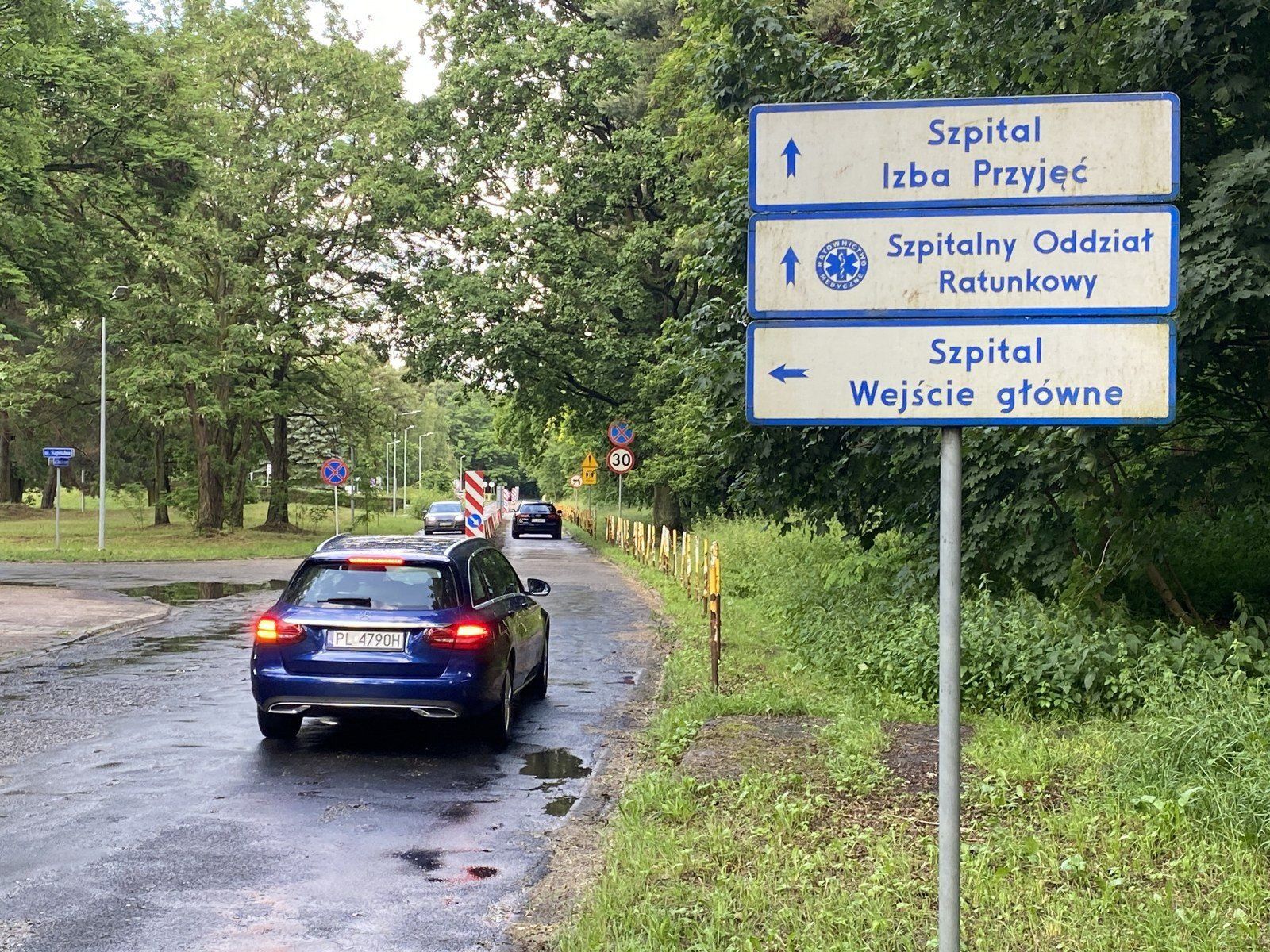 Ulica Kiepury w Lesznie