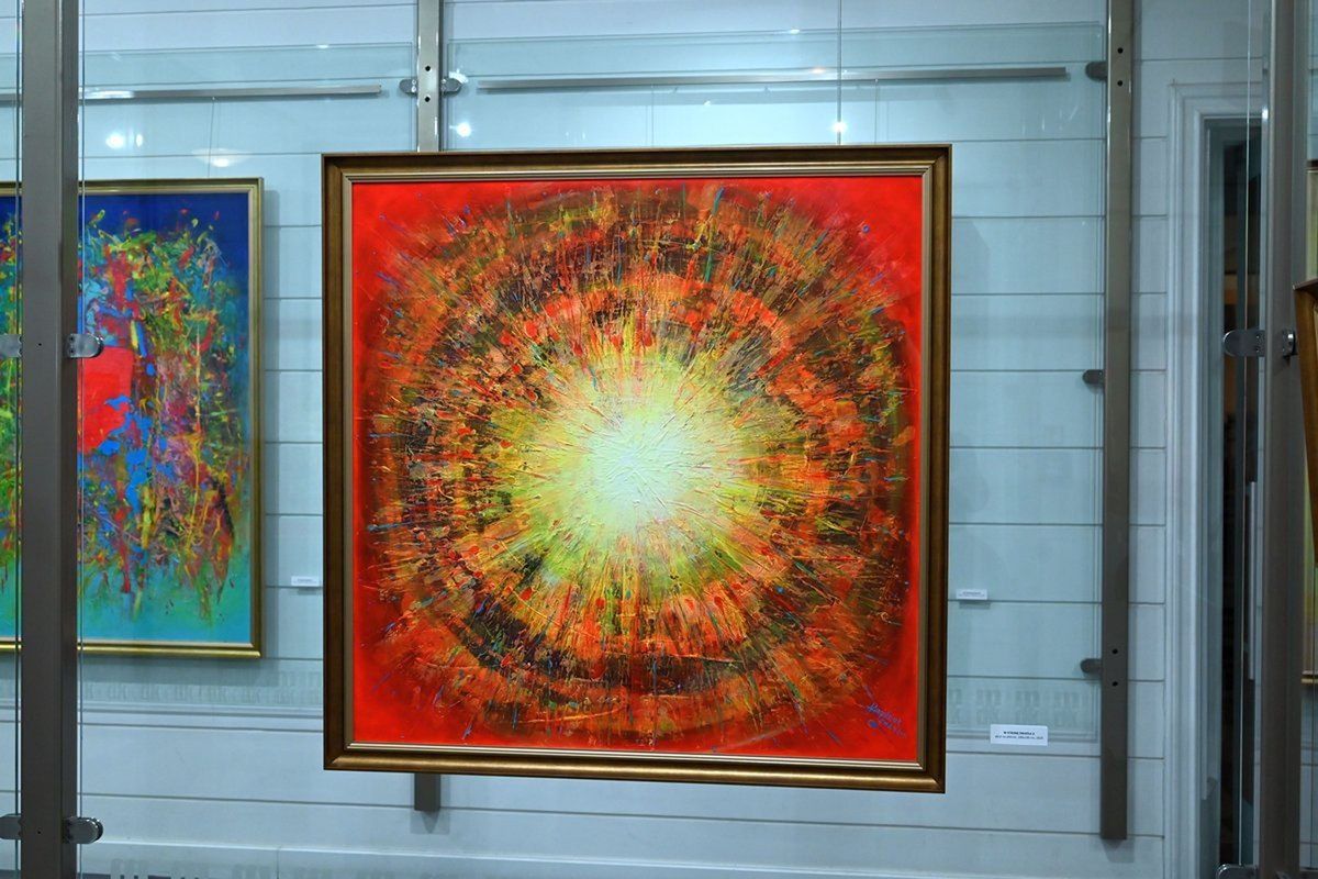 Otwarcie wystawy obrazów Adama Magdziaka