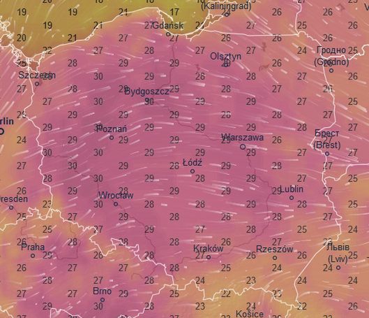 Pogoda na niedzielę. Żar z nieba i burze z gradem. IMGW wydał ostrzeżenia 1. stopnia