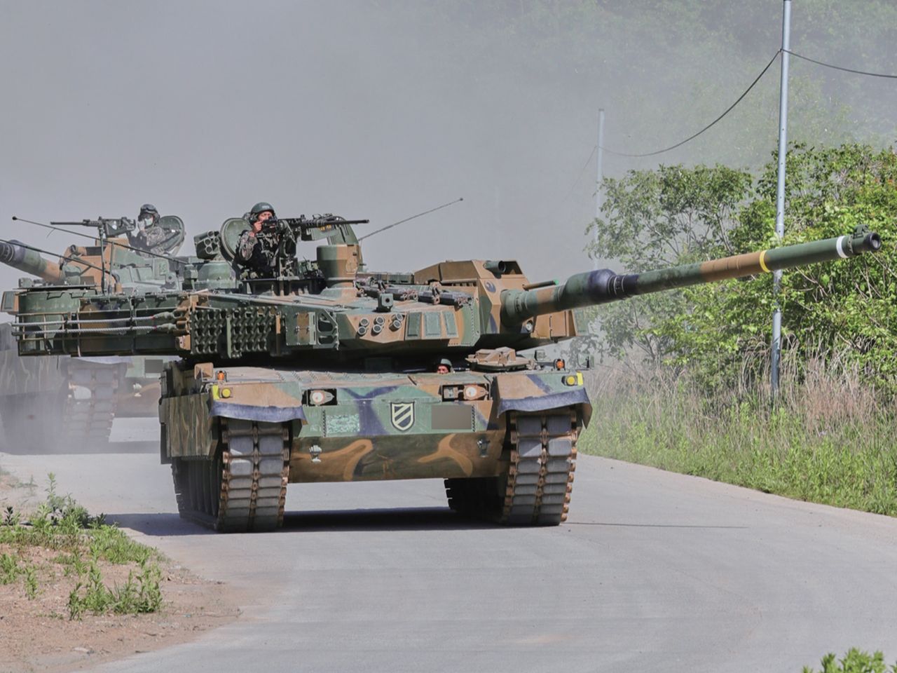 K2 Black Panther of the South Korean army