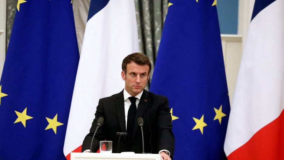 Prezydent Francji Emmanuel Macron