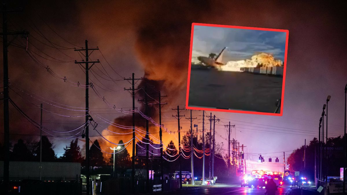 Samolot transportowy rozbił się w Louisville