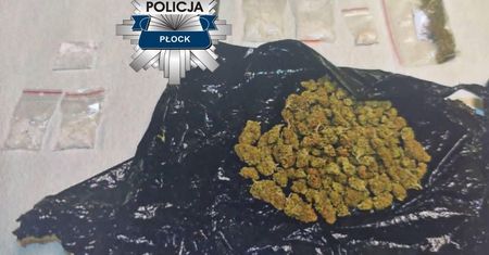 30-latek z narkotykami zatrzymany przez płockich policjantów