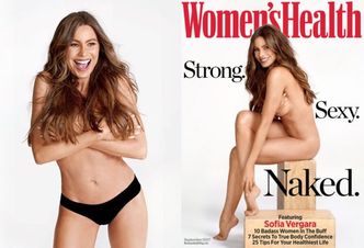 Sofia Vergara NAGO na okładce "Women's Health"! "Mam 45 lat i nie jestem idealna" (ZDJĘCIA)