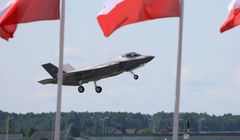 TVN24 zrealizował transmisję z powitania F-35. Ministerstwo w końcu zabrało głos