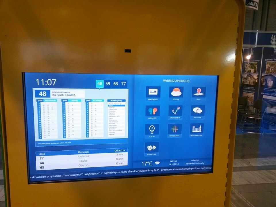 Kinect i gry na przystanku? To możliwe! Genialny pomysł: wielkie tablety staną w Poznaniu 3