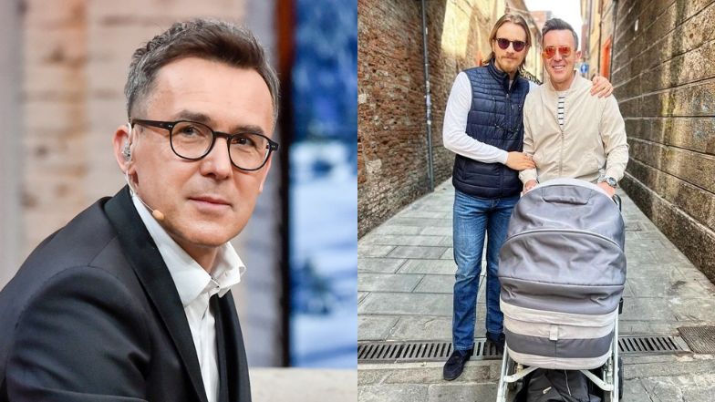 Jak Maciej Kurzajewski odnajduje się w roli dziadka?