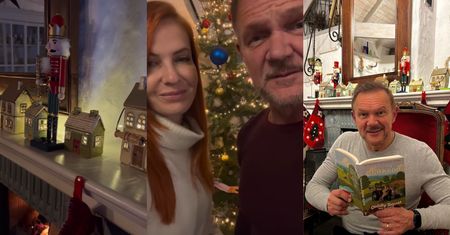 Edyta i Cezary Pazurowie spędzili święta w swojej mazurskiej willi. Wnętrza posiadłości robią wrażenie (ZDJĘCIA)